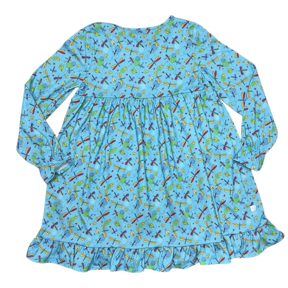 American Girl Wellie Wishers 6Y Fantastic Firefly Dragonfly Nightgown Pajamas
